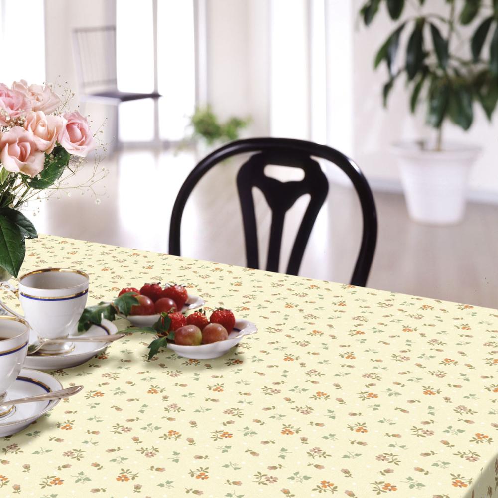 明和グラビア リバーシブルテーブルクロス ライトグリーン MGR