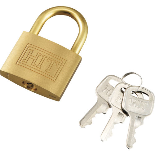 緑十字 南京錠（キーロック） キーロック－B 64×43×13．5mm