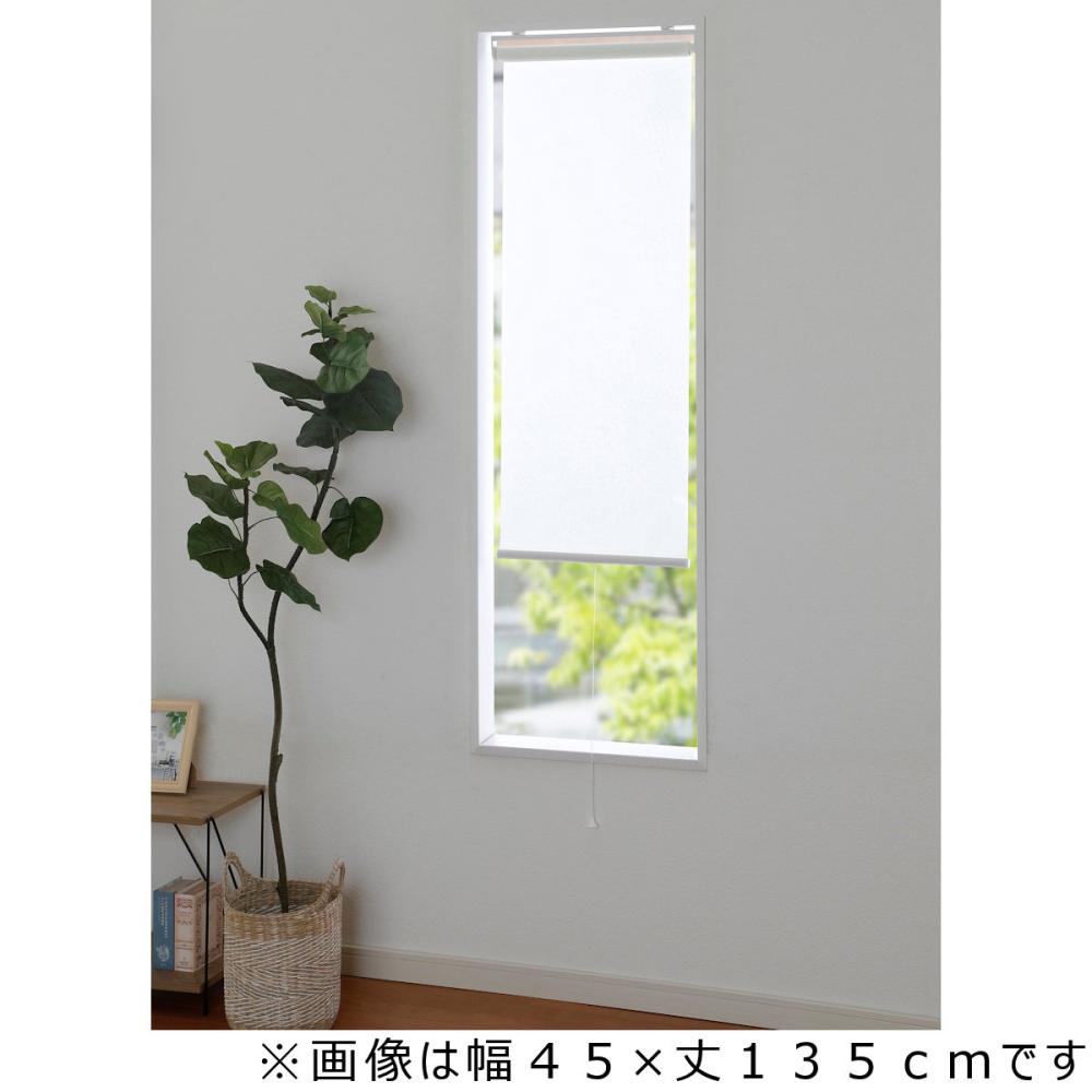 フルネス 防炎ロールスクリーン ベージュ 幅170×丈220cm の