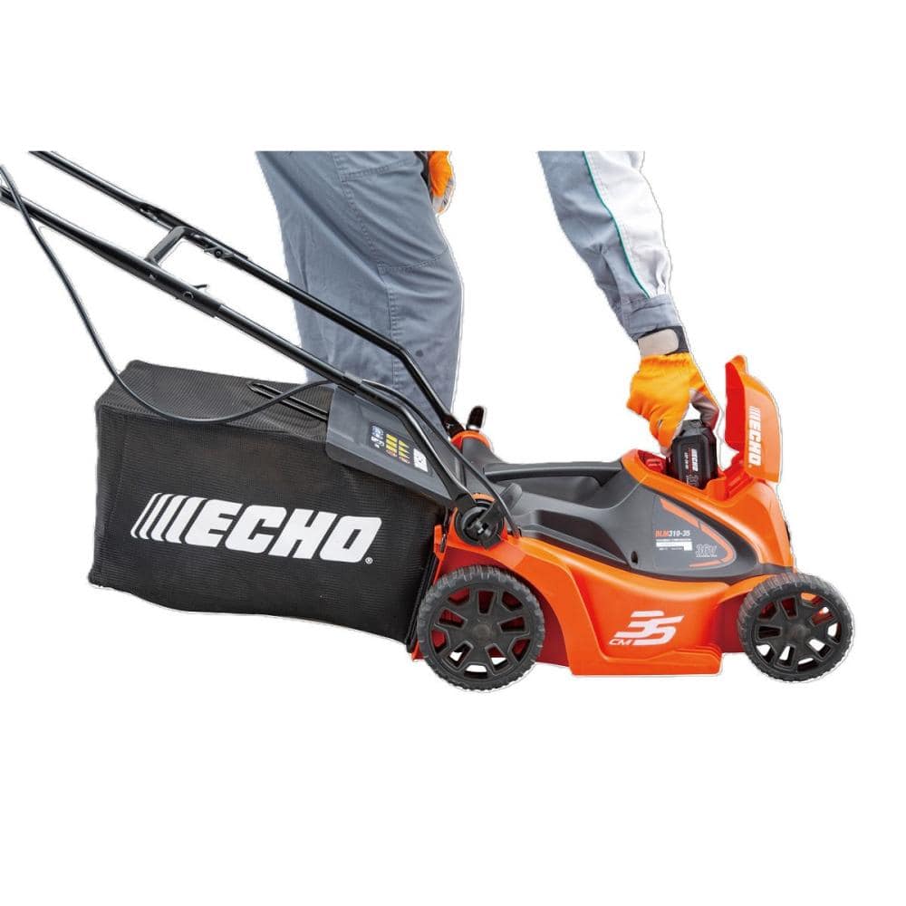 やまびこ ECHO DC36Vバッテリー芝刈機 ローンモア