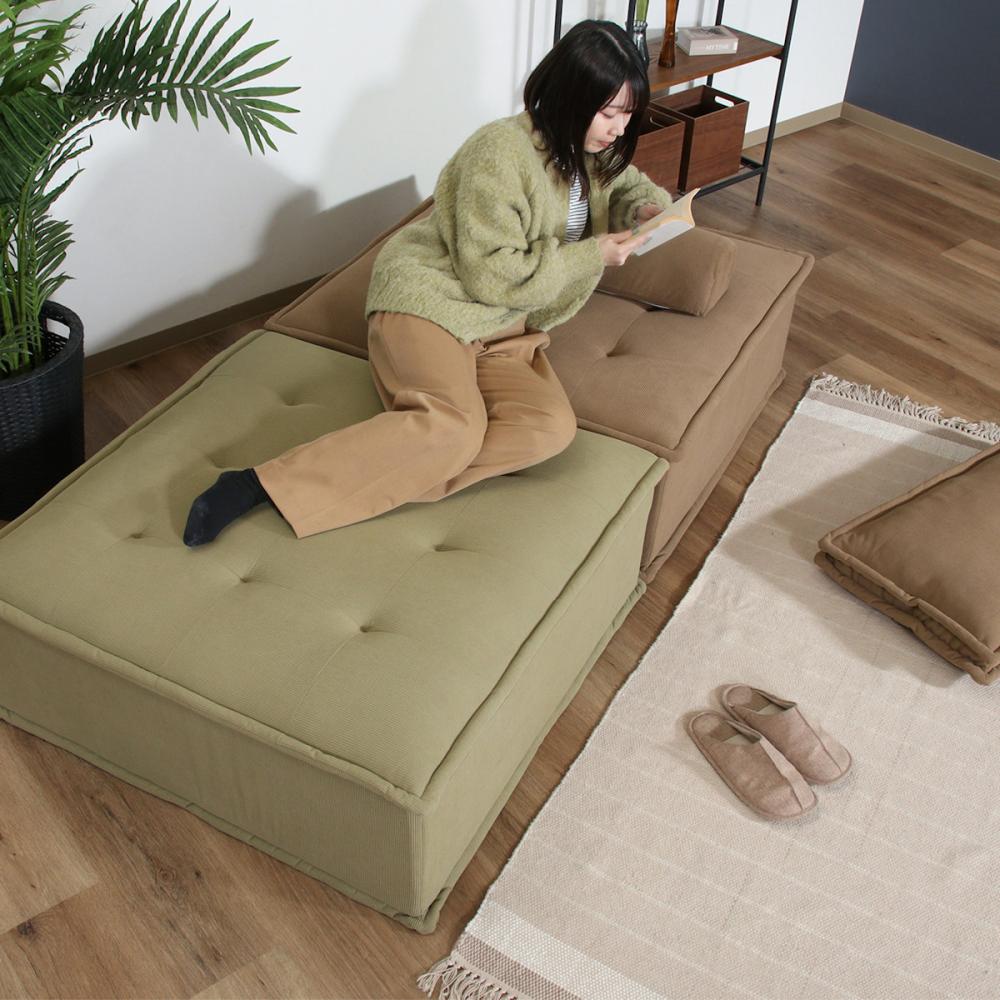 不二貿易 MY STYLEソファ 1人掛け オリーブグリーン OG