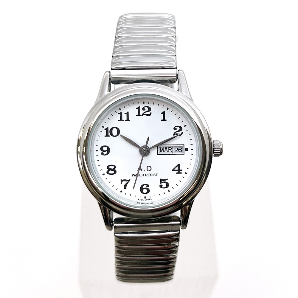 アマルフィ 日付曜日付き アナログウォッチ A2418L の通販