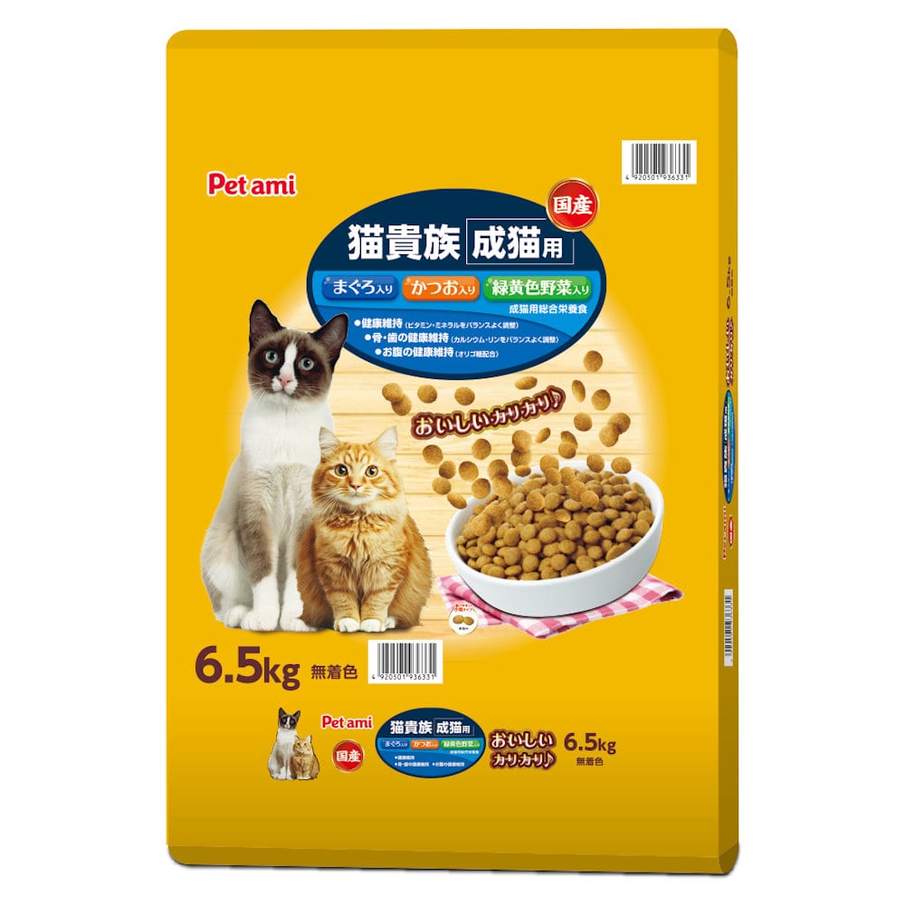 Petami 猫貴族 まぐろ・かつお味 6．5kg の通販