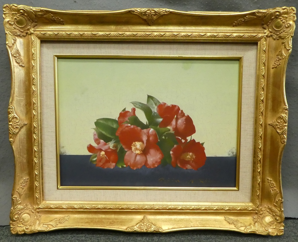 松樹路人 『盛椿』 [古美術こもれび] 骨董,掛軸,絵画の買取と販売,名古屋