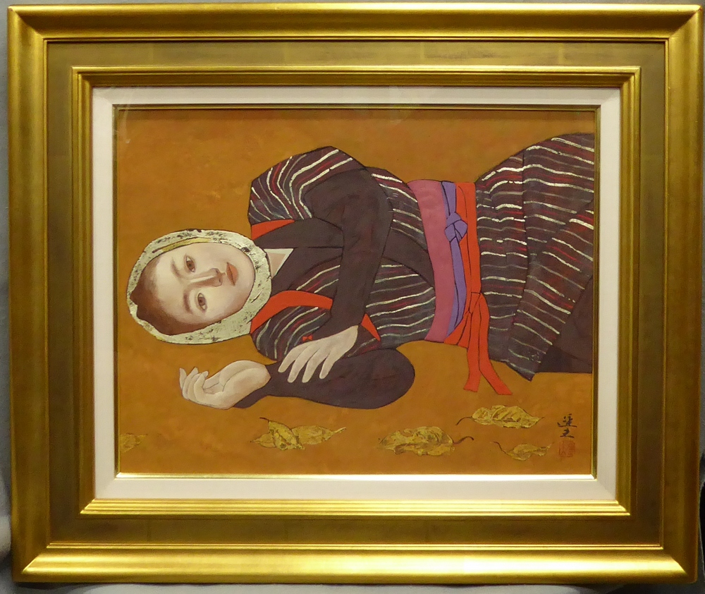 大森運夫 『小春月』 [古美術こもれび] 骨董,掛軸,絵画の買取と販売,名古屋