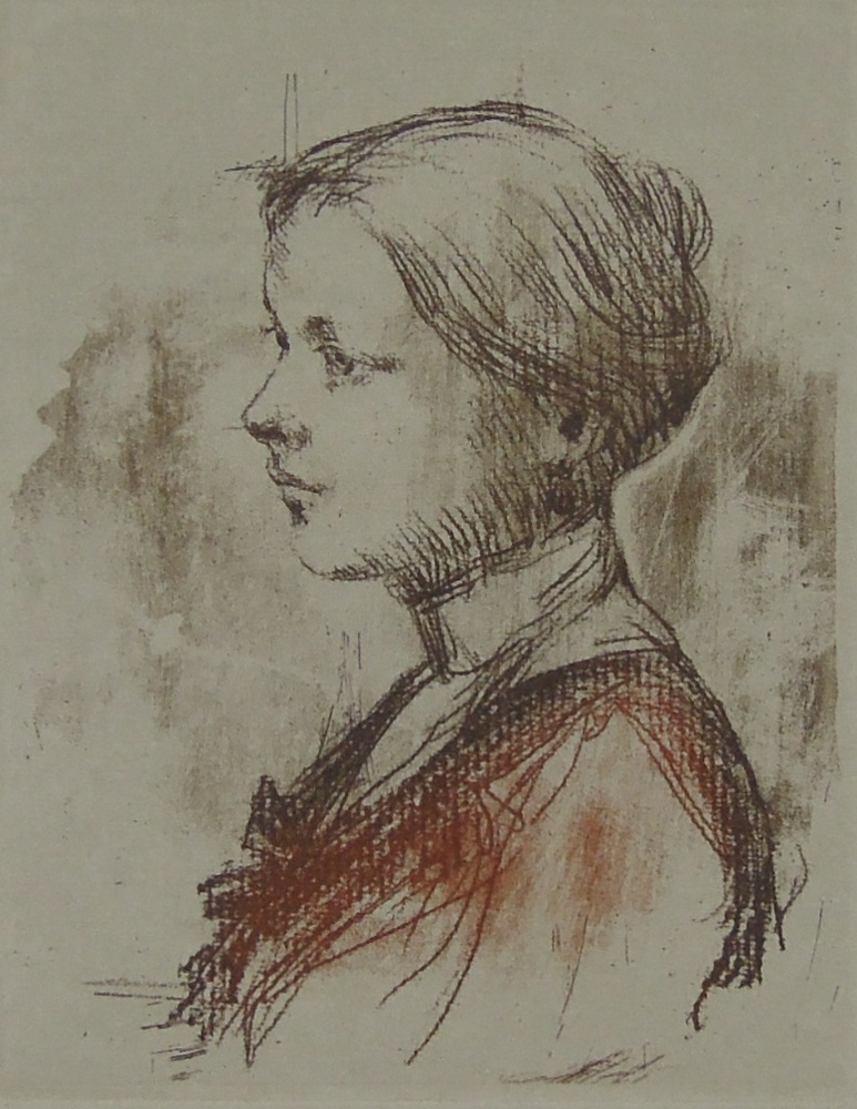 中山忠彦 『版画集 優しき相貌』 [古美術こもれび] 骨董,掛軸,絵画の