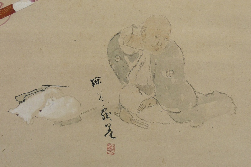 清、玉渓、他 『名古屋玩具寄せ書』 掛軸の販売 [古美術こもれび]