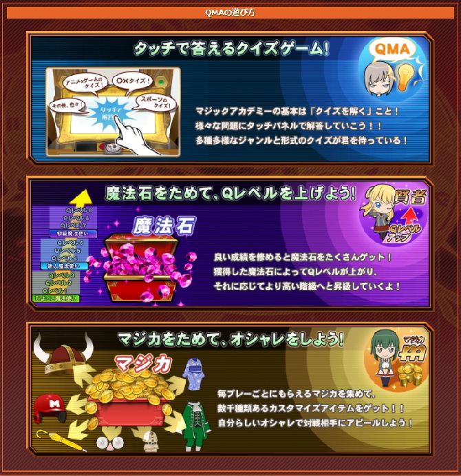 クイズマジックアカデミー MAXIVCORD | KONAMI コナミアーケードゲーム