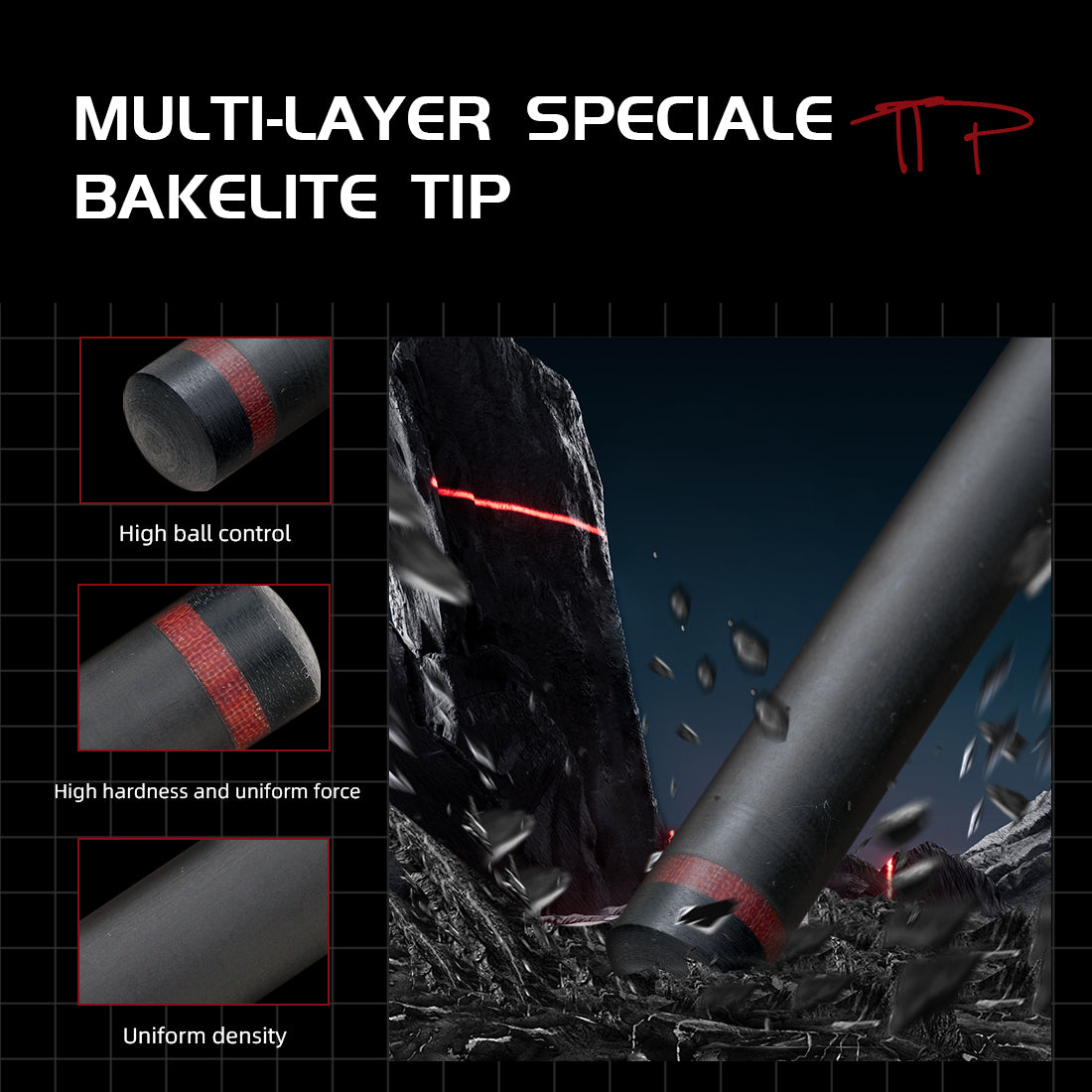 Konllen AK-BXD Break Cue | KONLLEN billiards