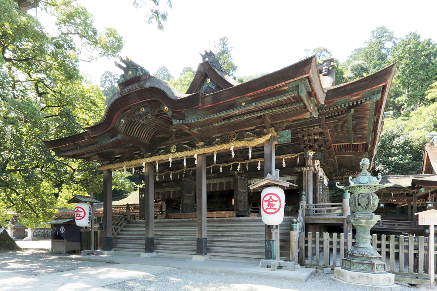 山野象東 金毘羅船々 色紙 額縁あり 香川県 琴平町 金刀比羅宮 山野象