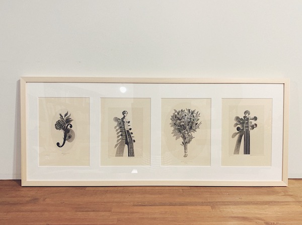 柄澤齊木口木版画作品：四重奏 Quartet Ⅰ-Ⅳ / 柄澤齊木口木版画集