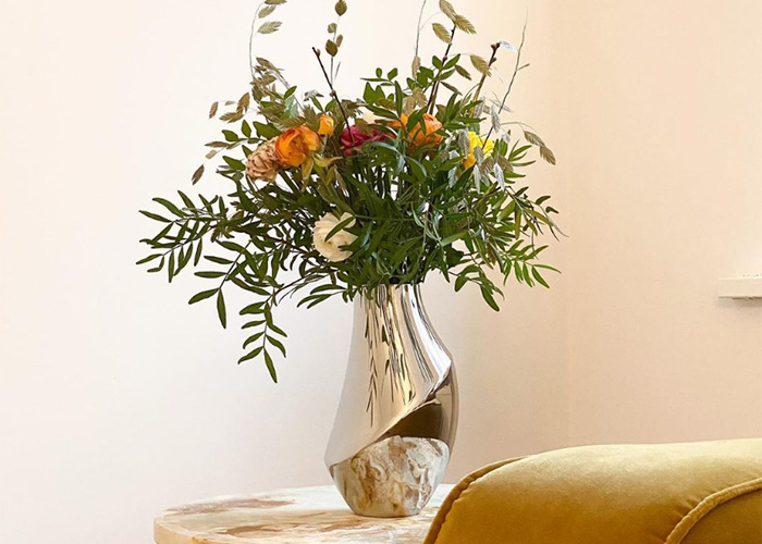 ジョージ ジェンセン コッペル FLORA フラワーベース GEORG JENSEN