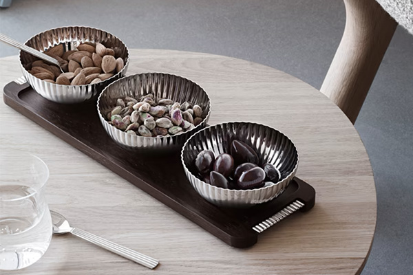 ジョージ ジェンセン Bernadotte(ベルナドッテ) ボウル3P&オークトレー