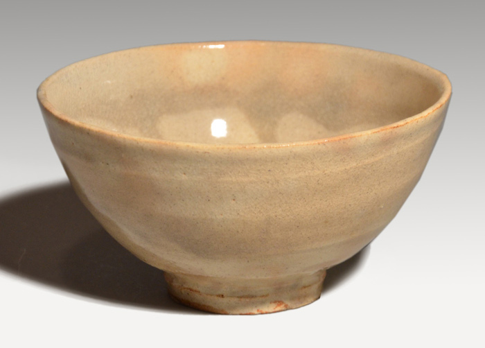 萩焼茶碗 十三代 坂田泥華(造) 共箱 | 古美術ささき