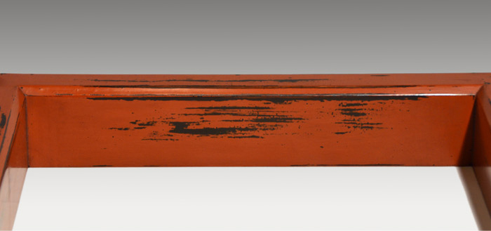 根来塗 炉縁 初代 村瀬治兵衛(作) 共箱 | 古美術ささき