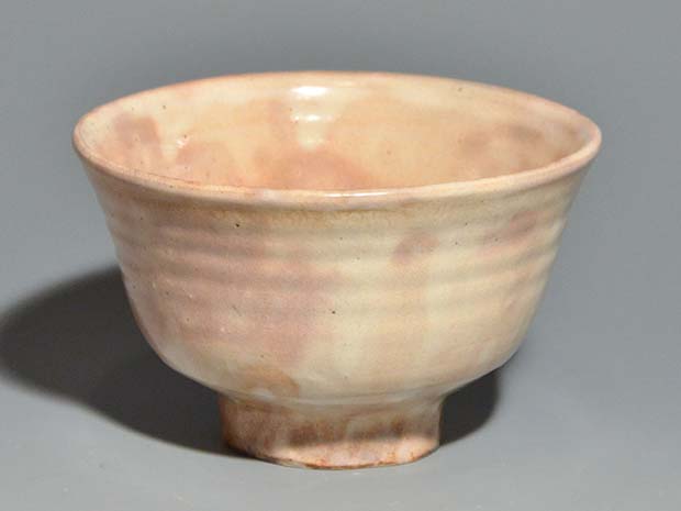 萩焼 茶碗 十一代 高麗(田原)陶兵衛(作) 共箱 | 古美術ささき