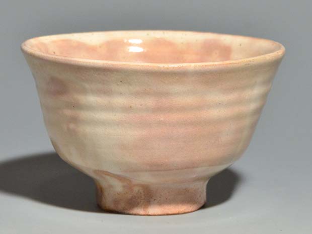 萩焼 茶碗 十一代 高麗(田原)陶兵衛(作) 共箱 | 古美術ささき