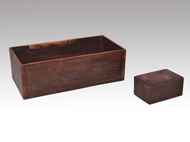 大徳寺形 桑長煙草盆 | 古美術ささき