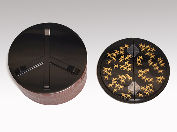 浦千鳥水指 玄々斎好写 一后一兆(作) 共箱 炉用 | 古美術ささき