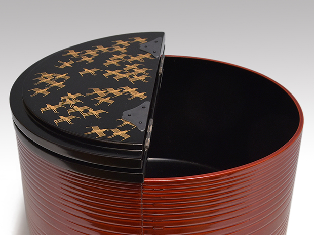 浦千鳥水指 玄々斎好写 一后一兆(作) 共箱 炉用 | 古美術ささき