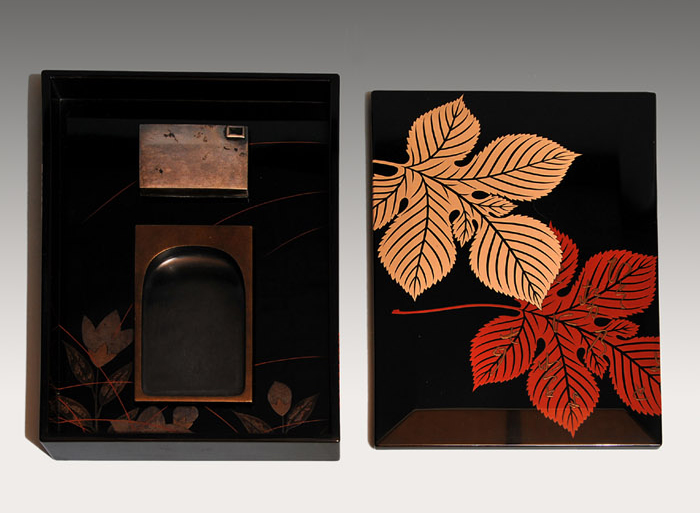 七夕蒔絵 硯箱 小松芳光(作) | 古美術ささき
