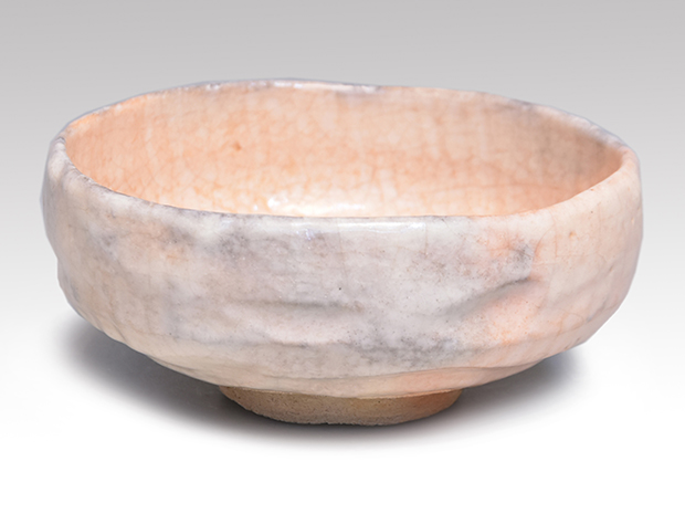 二代 小川長楽(作) 平 白茶碗 共箱 | 古美術ささき