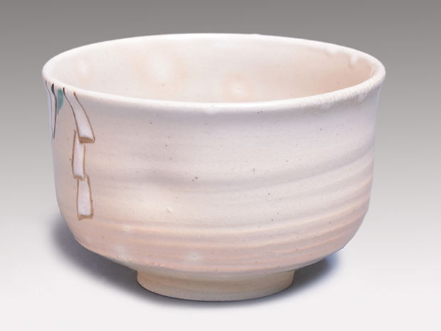 五代 清水六兵衛 三番叟茶碗(申年) 共箱 昭和31年作 | 古美術ささき