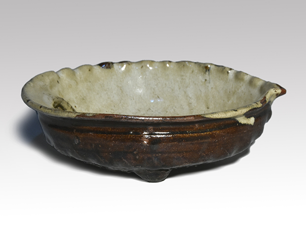 朝鮮唐津 あわび鉢 江戸後期 松尾流十世不染斎箱書 | 古美術ささき