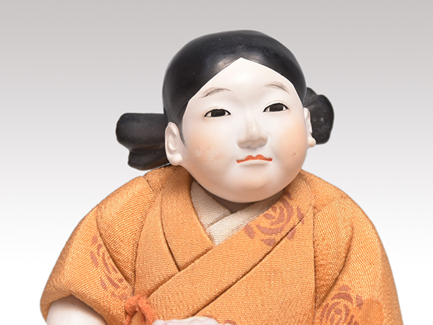 人形 「収穫」 野口光彦（作) 共箱 浅原革世氏旧蔵品 | 古美術ささき