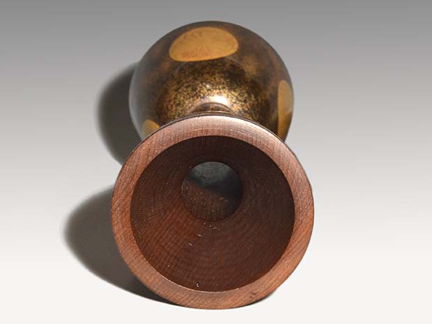 小鼓胴 菊紋蒔絵 江戸初期頃 | 古美術ささき