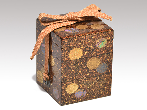 重香合 梨地菊蒔絵 内梨地 江戸後期から明治初期 | 古美術ささき