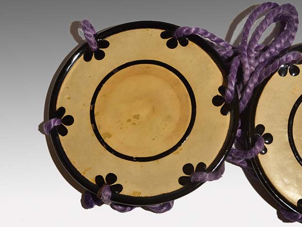 芙蓉蒔絵 小鼓 皮付セット江戸初期から中期頃 | 古美術ささき