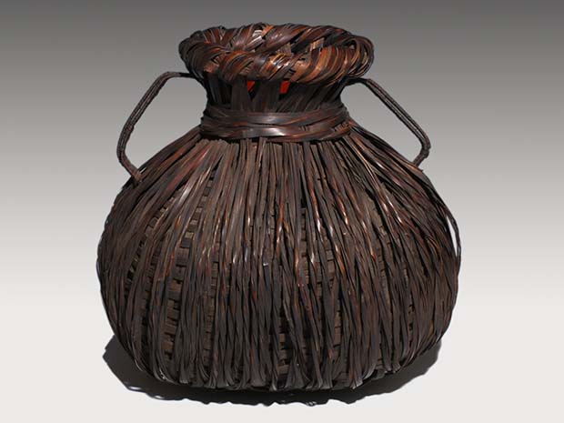 時代 耳付花籠・竹籃 | 古美術ささき