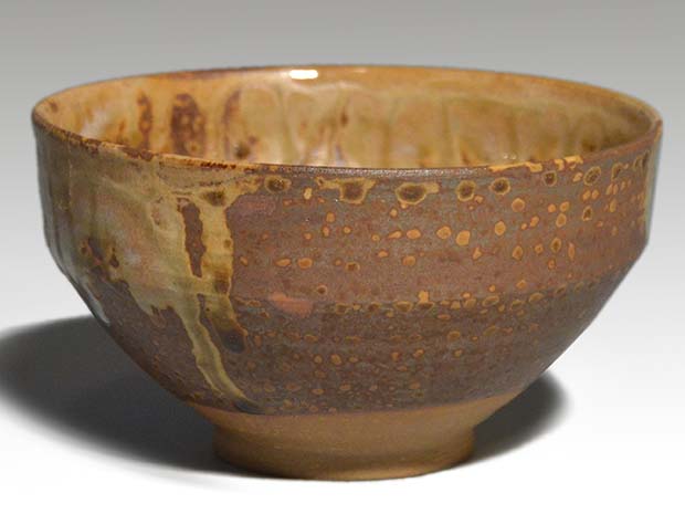 高取焼茶碗 十四代 亀井味楽(作) 共箱 | 古美術ささき