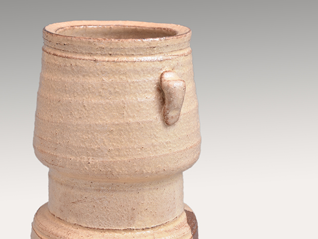 萩焼杵花入 十二代 田原陶兵衛(作) 共箱 | 古美術ささき