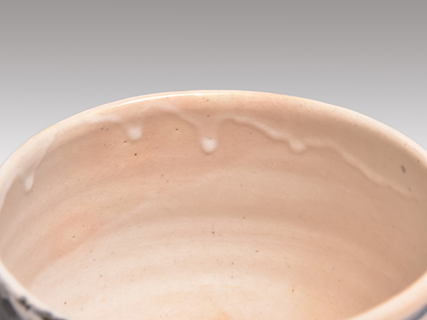 荒川豊蔵（作） 呉須風 寒山の絵茶碗 共箱 | 古美術ささき