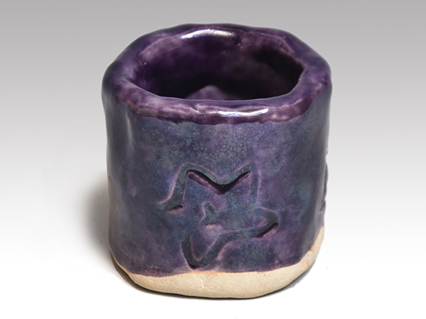 桔梗蓋置 九代 白井半七(作) 共箱 | 古美術ささき