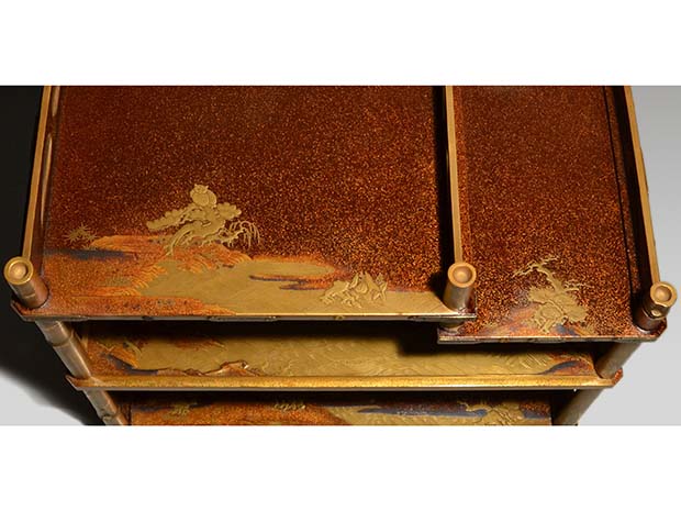 蒔絵 小違棚 江戸初期 | 古美術ささき