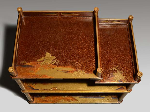 蒔絵 小違棚 江戸初期 | 古美術ささき