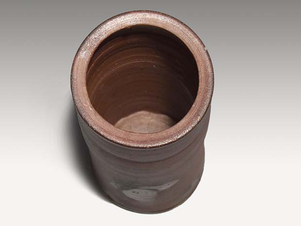 備前花生 人間国宝 藤原雄（作）共箱 | 古美術ささき