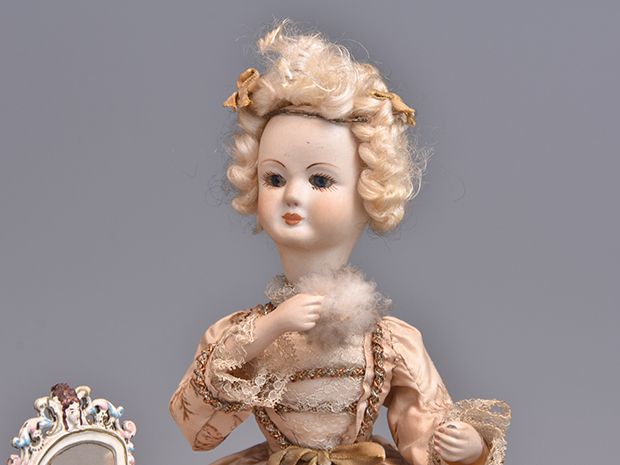 フランス Jean & Anne Farkas オートマタ ドール 人形 お化粧