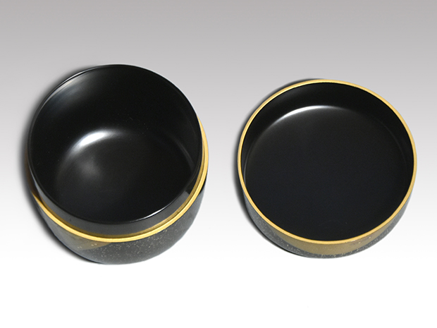 扇面蒔絵 利休棗 輪島塗 高崎秋峰(作) 共箱 | 古美術ささき