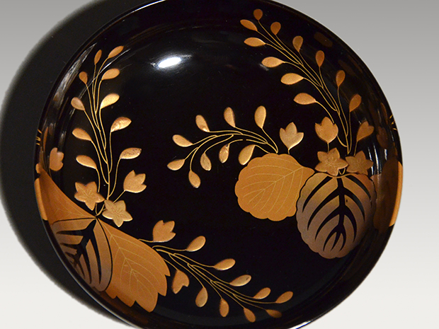 輪島塗 豪華桐蒔絵 真塗皿25枚 | 古美術ささき