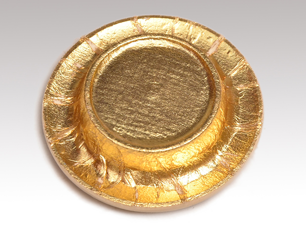 備前 火襷 肩衝茶入 木村陶峰（作） 共箱 牙蓋 仕覆（唐草文モール）未