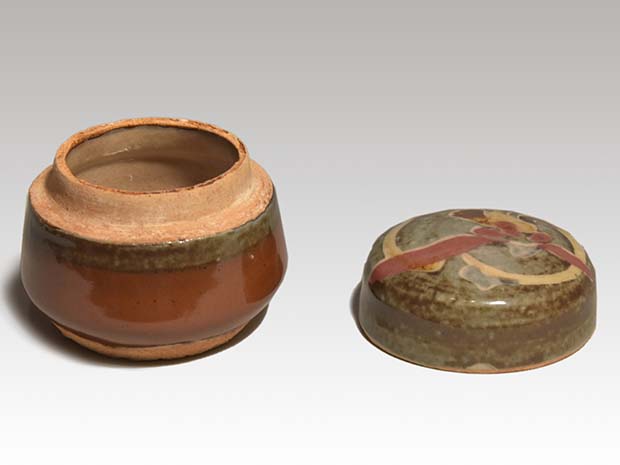 河井寛次郎(作) 盒子 草絵 共箱 | 古美術ささき