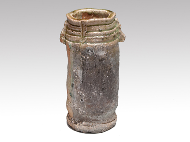 信楽花入 杉本貞光(作) 共箱 | 古美術ささき