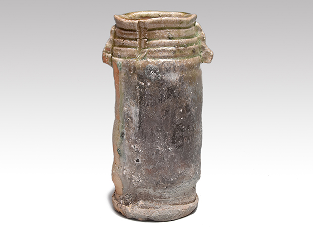 信楽花入 杉本貞光(作) 共箱 | 古美術ささき