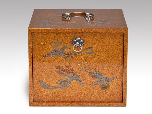 豪華鳥蒔絵箱付き 百人一首 手書き歌留多 200枚揃 江戸中期頃 | 古美術