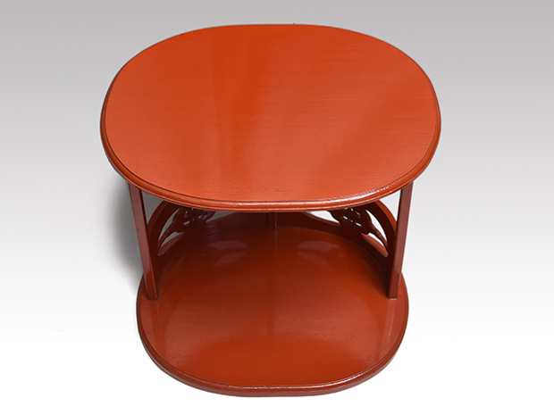 遠州好 朱塗 冠棚 | 古美術ささき