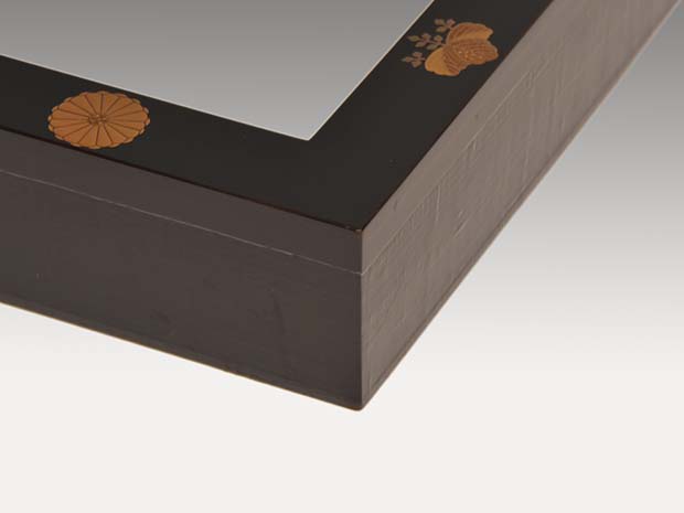 高台寺蒔絵炉縁 輪島 茶平一斎（作） 共箱 | 古美術ささき